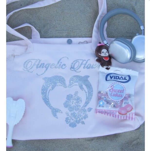 엔젤넘버555 엔넘파 돌핀 키스 백 핑크