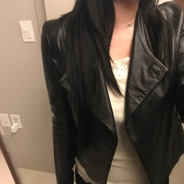 Leather jacket