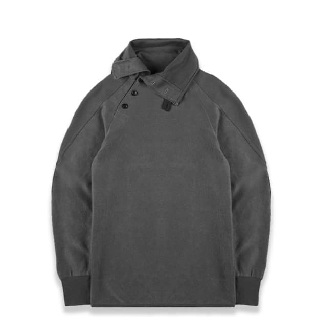 formlich 폼리쉬 버튼 하이넥 롱슬리브