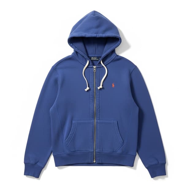 폴로 랄프로렌 후드집업 블루 XL