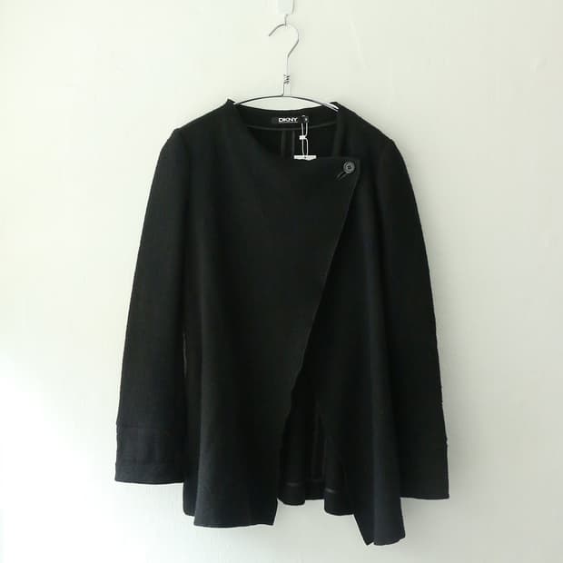 DKNY 울 랩 가디건 