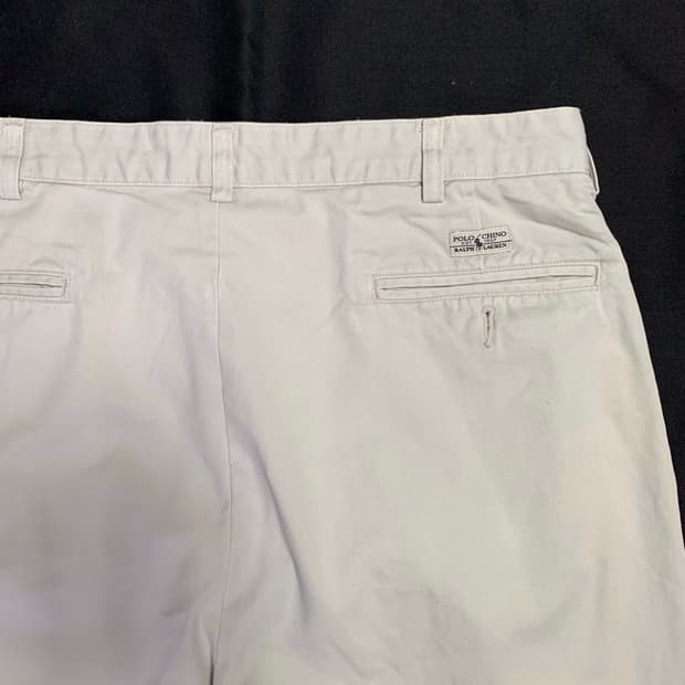 [35] 폴로 랄프로렌 하몽드 와이드핏 투턱 치노팬츠