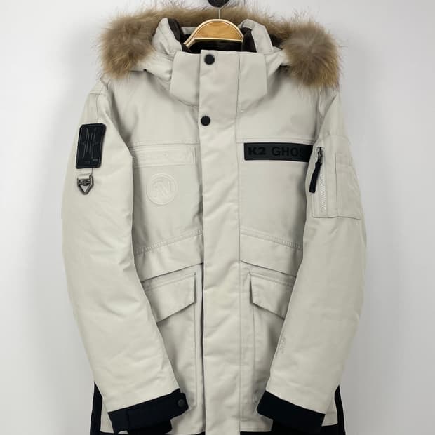 K2 고스트(GHOST) 고어텍스 써미움 라쿤퍼 구스다운 패딩