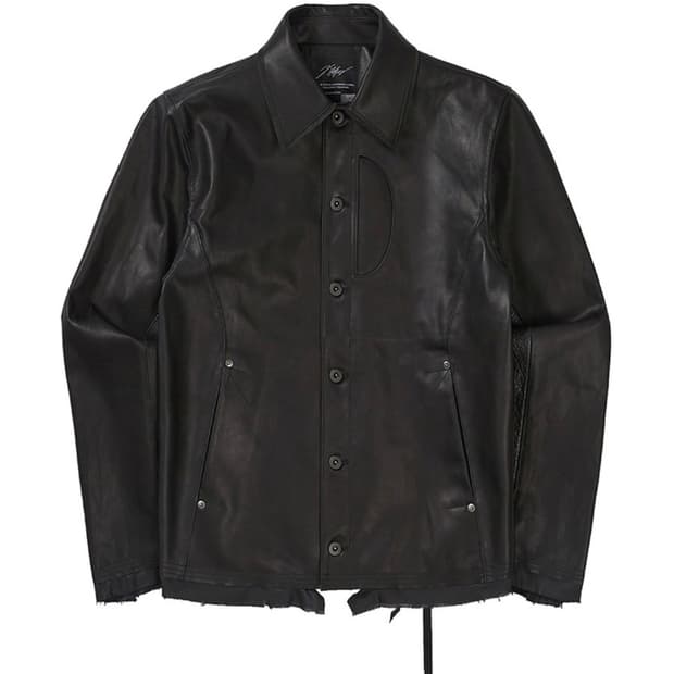[M] JHXLIM 01 LEATHER JACKET