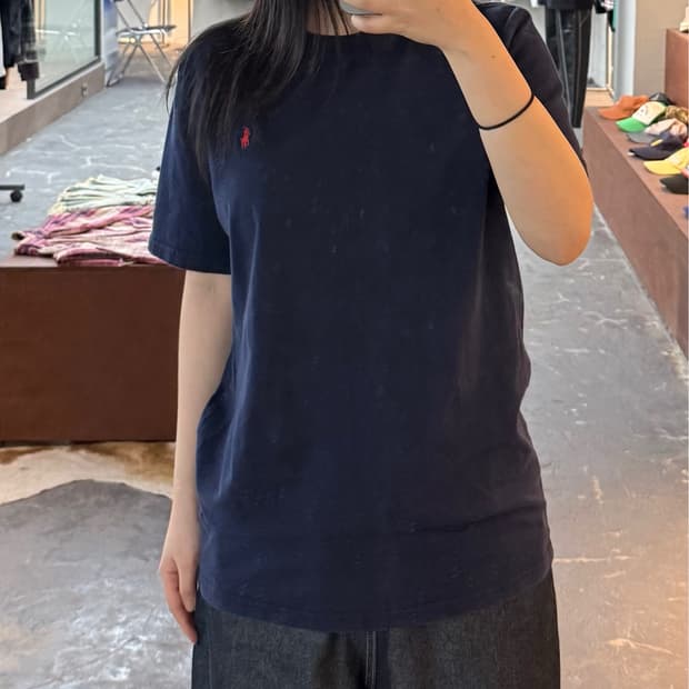 폴로 랄프로렌 스몰로고 네이비 반팔 H3226