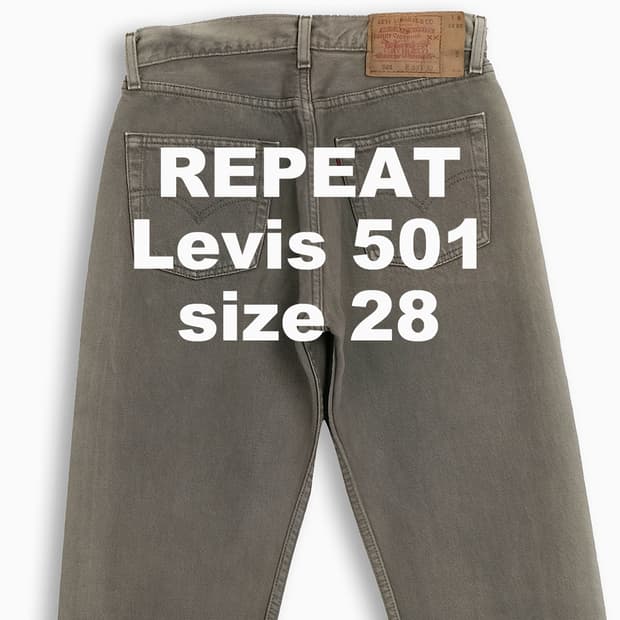 빈티지 리바이스 501 90s USA 28 인치 LV50130218