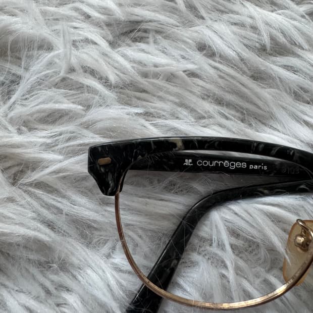 COURREGES 일본빈티지 긱시크 빈티지 꾸레쥬 안경 일본안경 free