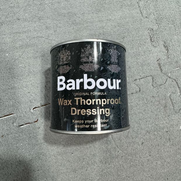 바버 Thornproof Dressing 리왁싱 왁스캔