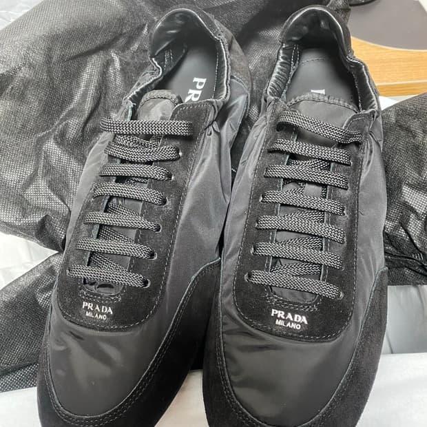 프라다 컬랩스 스니커즈