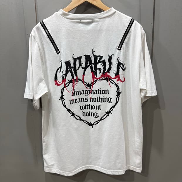 M RAD FOUR REAL Japan 일본 빈티지 반팔 티셔츠
