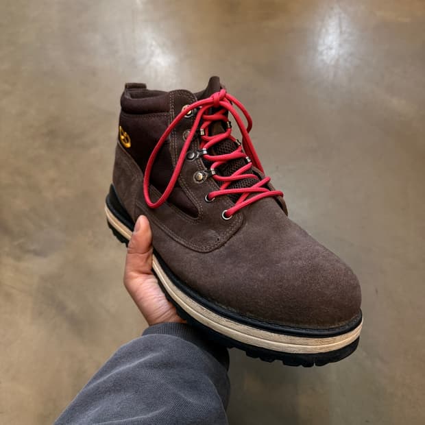 90~00S FUBU 스웨이드 트래킹 부츠 270