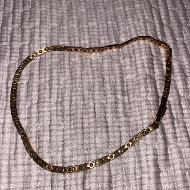 효도템! 정품 일본 감마 게르마늄 건강골드목걸이