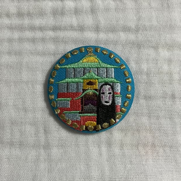 지브리 자수뱃지 - 가오나시