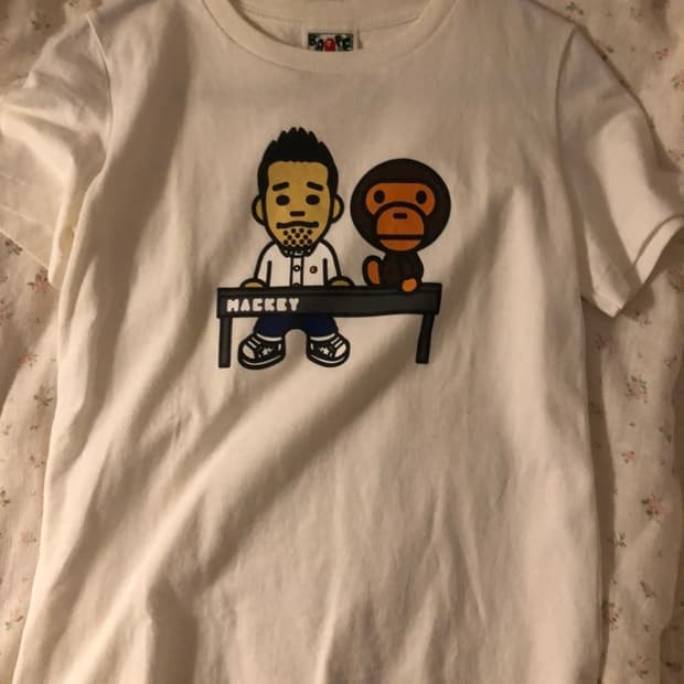 bape  베이프 마일로 반팔 xs