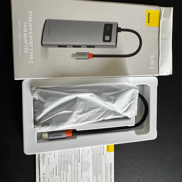 베이스어스 멀티허브 5in1