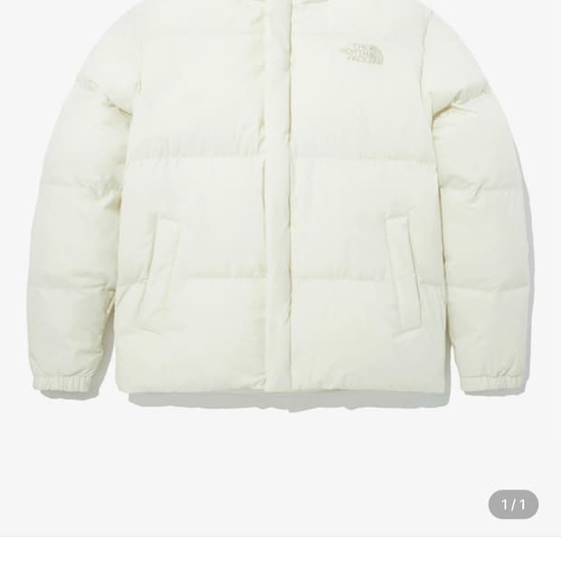 노스페이스 화이트라벨 리버턴 온 볼 자켓 아이보리 M