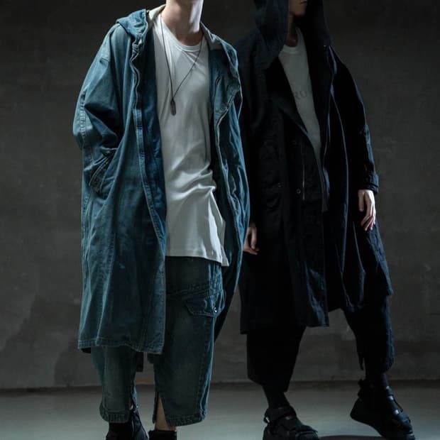 [1] 율리우스 x 이세탄 스페셜 에디션 데님 카고팬츠