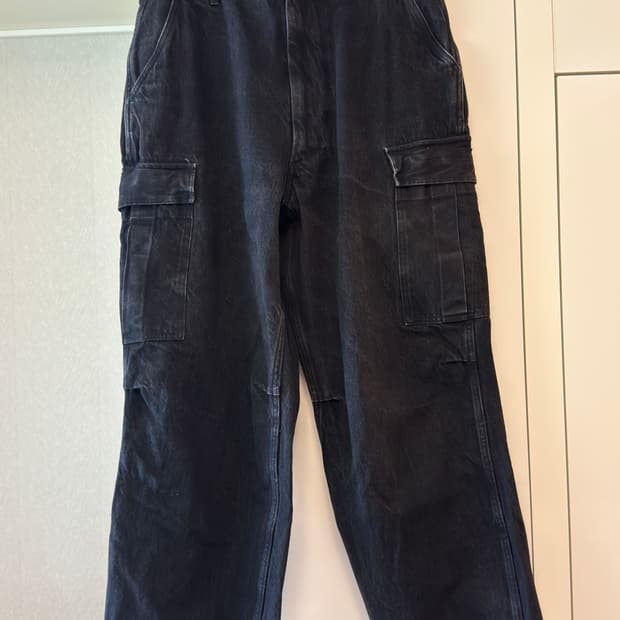 (2) 코모리 블랙 카고 데님