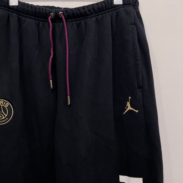 나이키 조던 파리 생제르망 기모 코튼 조거팬츠