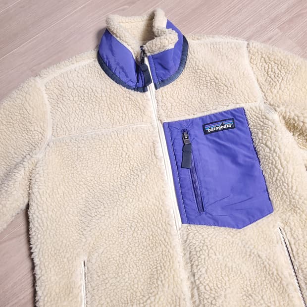파타고니아 레트로 파일 플리스 자켓 아이보리
