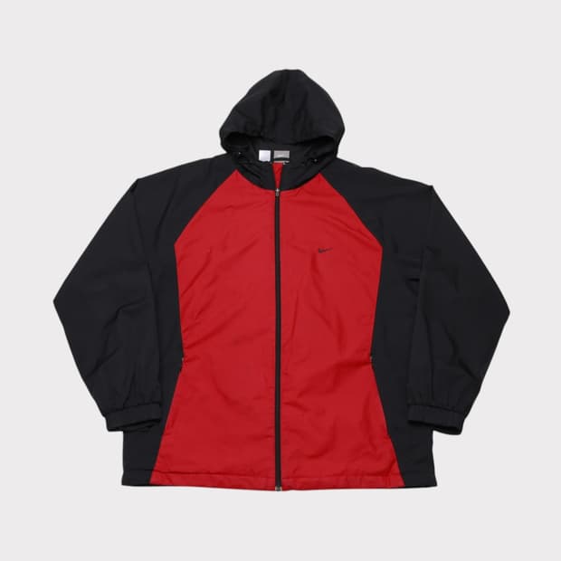 [XL] 00's 나이키 스우시 올드스쿨 바람막이 자켓