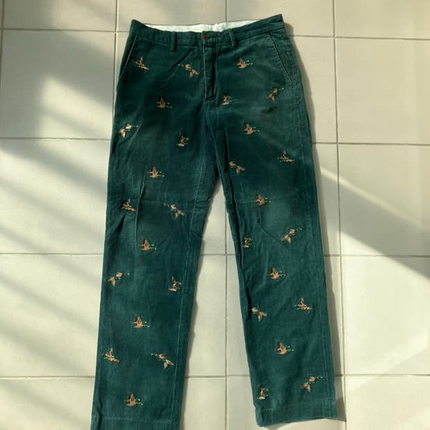 Polo 폴로 랄프로렌 청둥오리 자수 코듀로이 팬츠