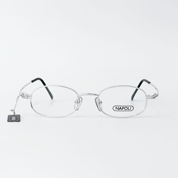 NAPOLI 실버 오벌 데드스탁 빈티지안경