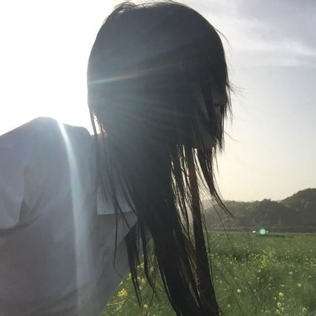 빈티지 해골 롱슬리브