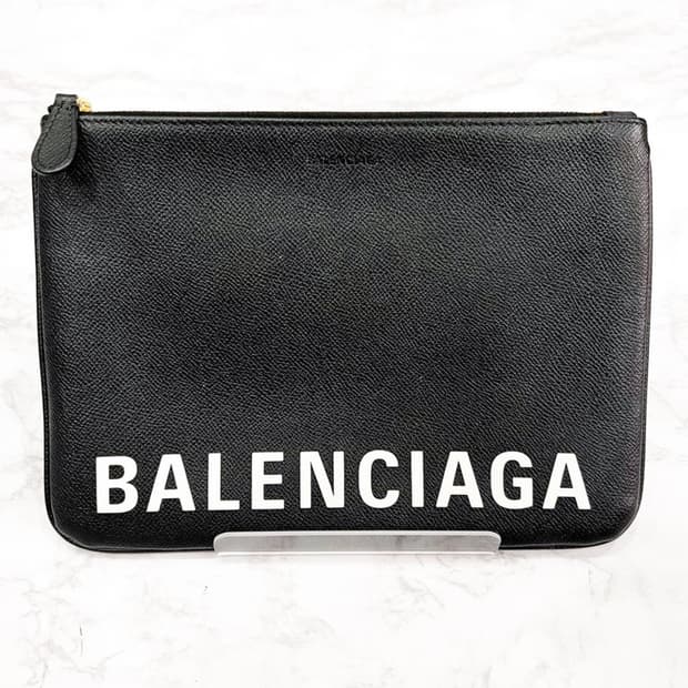 [S] 발렌시아가 로고 클러치