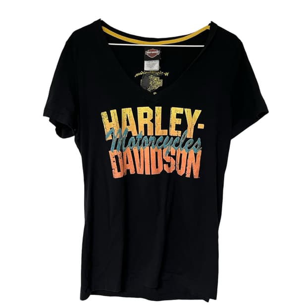 harley davidson vneck t shirts