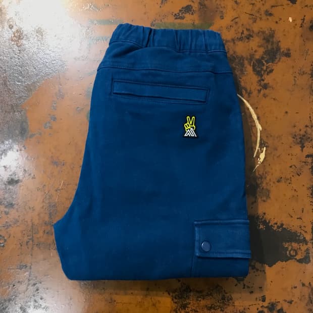 그레고리 청록 헤비 코튼 밴딩 카고 팬츠 허리 30 33 사이즈