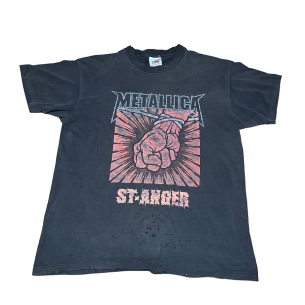 메탈리카 St.Anger 03년도 투어 티셔츠