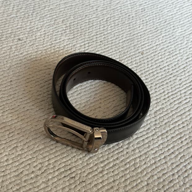 몽블랑 레더 벨트