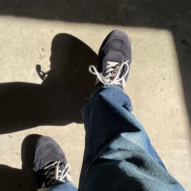 00s Prada Sports Suede Low Flat Shoes