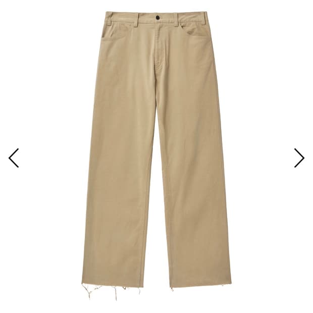 A.ta 피치드 플레어 팬츠 베이지 (M➡️L 교환)