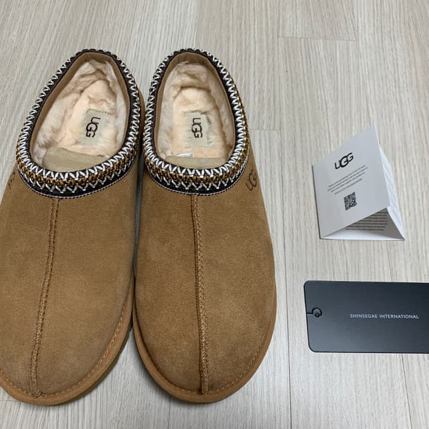 어그 타스만 체스트넛 체스넛 M 남성용 280 신세계 새상품