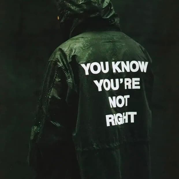 넘버나인 너바나 피쉬테일 모즈 코트