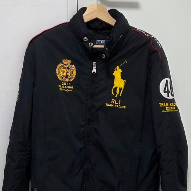 폴로 랄프로렌 에스파냐 스페인 빅포니 레이싱 자켓 L