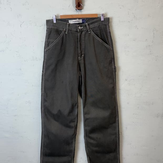 GAP 갭 JPN 빈티지 데님 카펜터 팬츠 카키