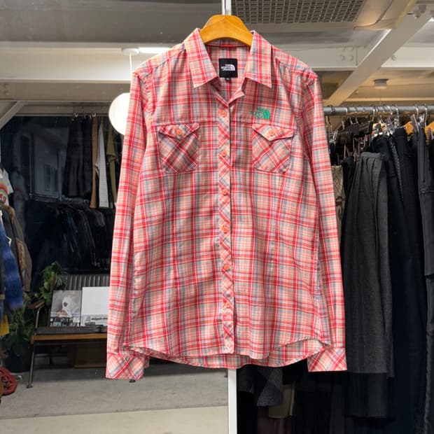 노스페이스 마드라스 체크 셔츠