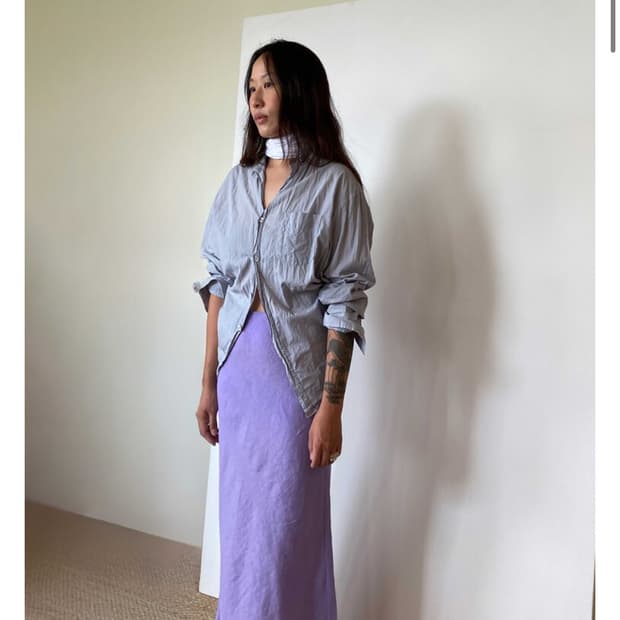 pkby 린넨 스커트 사이즈1