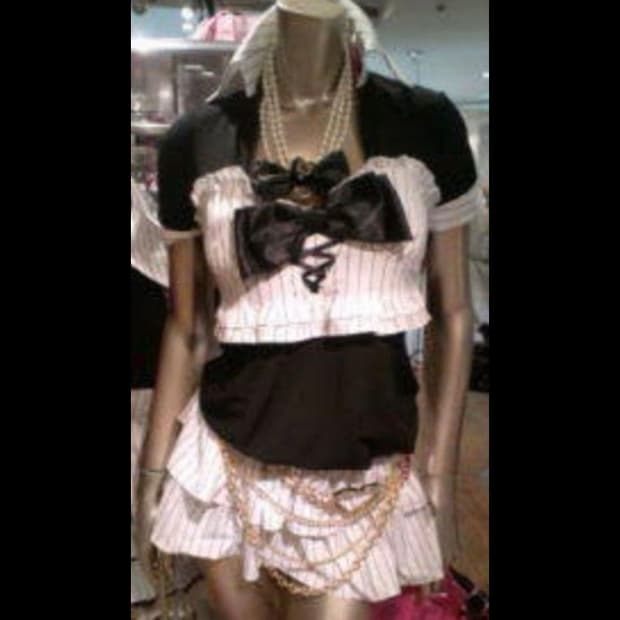 Ma*rs 마즈 빅 리본 메이드 셋업 갸루 히메오네 핀터깔 헤이세이 일브