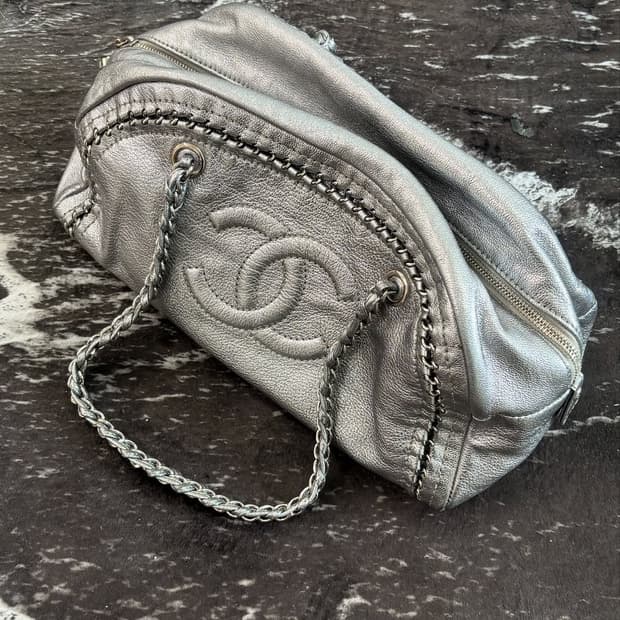 빈티지 샤넬 볼링백