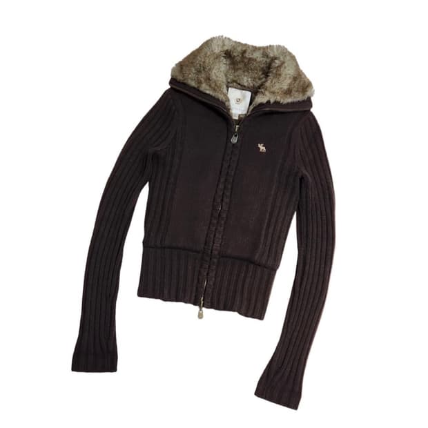 아베크롬비 토끼 울프죠 니트 