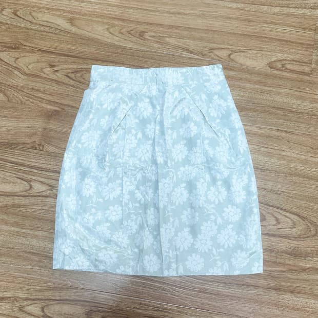 빈티지 플라워 스커트 치마 발레코어 히메갸루 로걀 라떼 모리걸 긱시크 