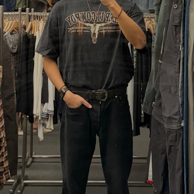 XL)아메리칸 텍사스 빈티지 반팔 티셔츠