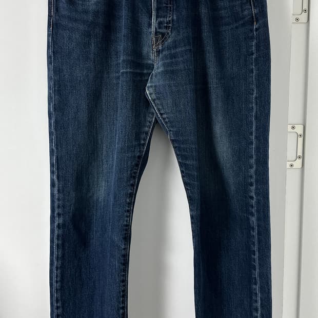 리바이스 501 중청 데님 팬츠 