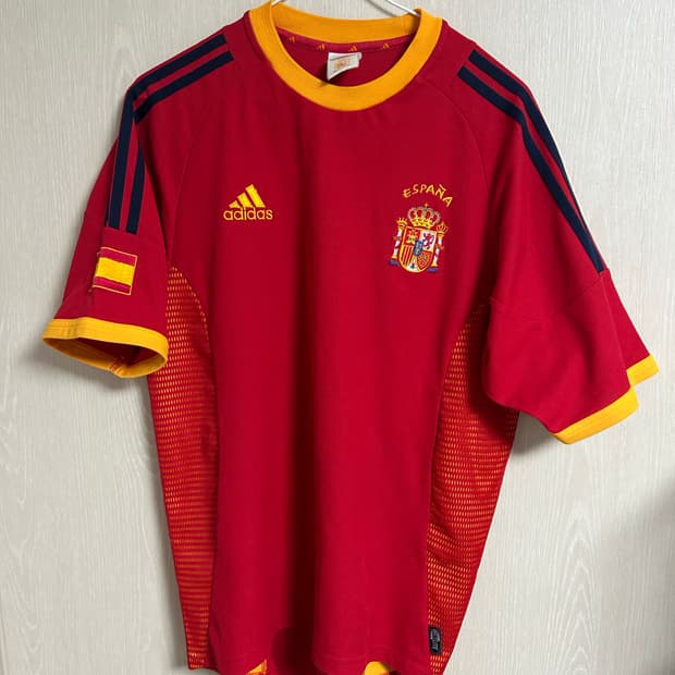 아디다스 2002년 스페인국가대표 유니폼 해외S팜