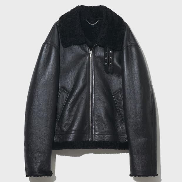 VETEMENTS mouton jacket