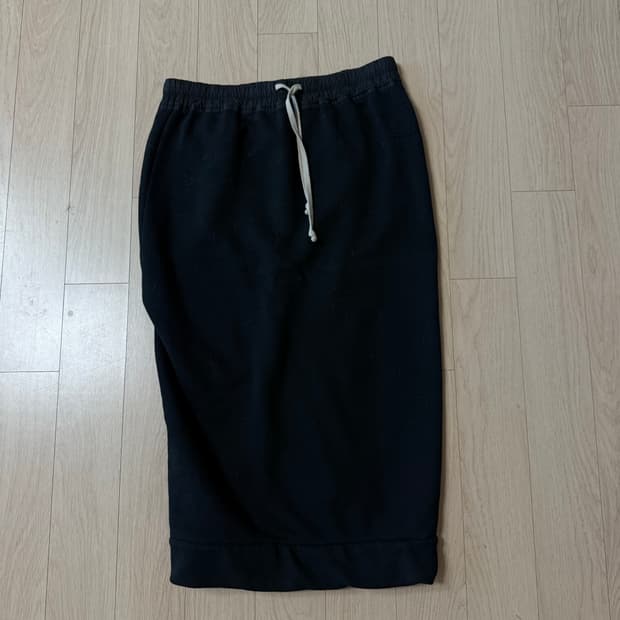 릭오웬스 기모 스커트 s